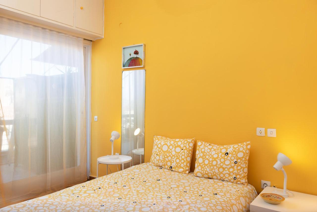 So Athens - Charming 1Bd Flat, Large Terrace, Acropolis View Apartment Bagian luar foto