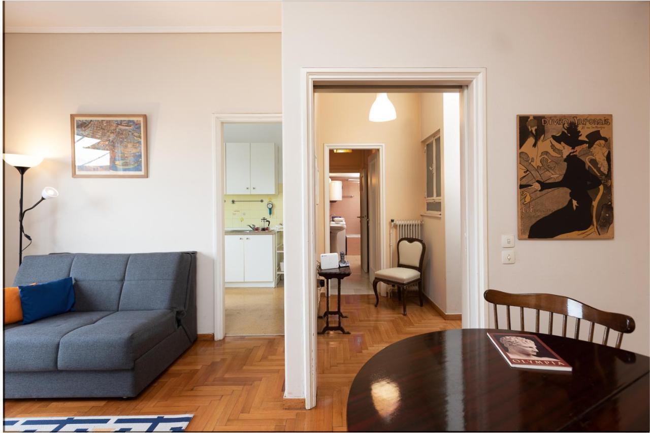 So Athens - Charming 1Bd Flat, Large Terrace, Acropolis View Apartment Bagian luar foto