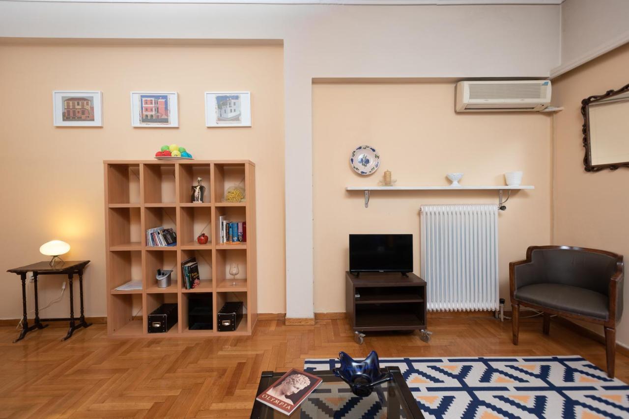 So Athens - Charming 1Bd Flat, Large Terrace, Acropolis View Apartment Bagian luar foto