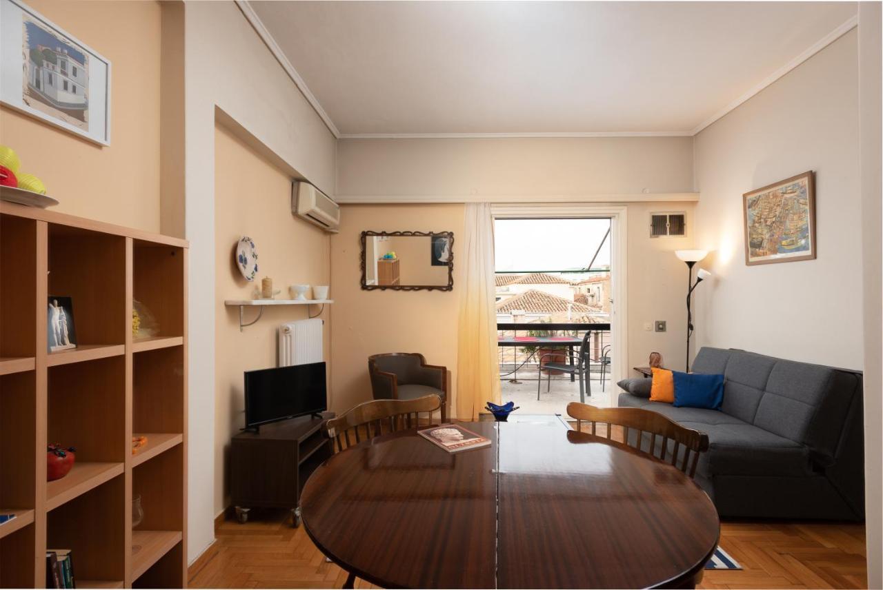 So Athens - Charming 1Bd Flat, Large Terrace, Acropolis View Apartment Bagian luar foto