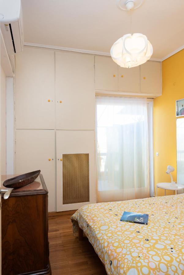 So Athens - Charming 1Bd Flat, Large Terrace, Acropolis View Apartment Bagian luar foto